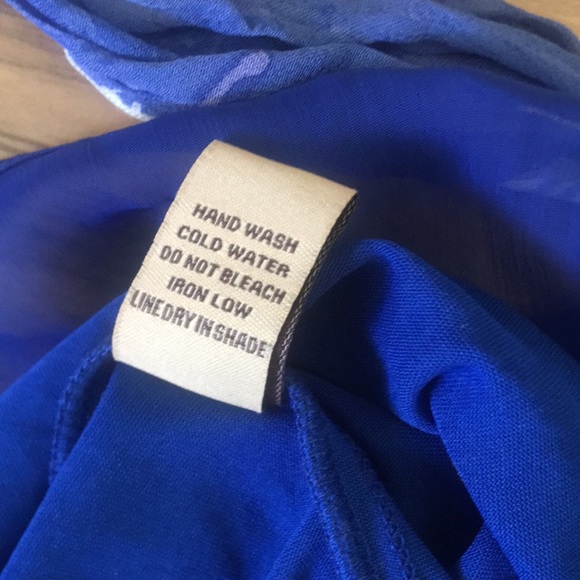 Small blue minidress by Double Zero - Picture 5 of 6